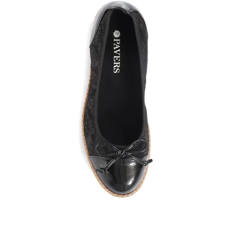 Ballet Pumps - WBINS34113 / 320 399 - Black-Black Patent