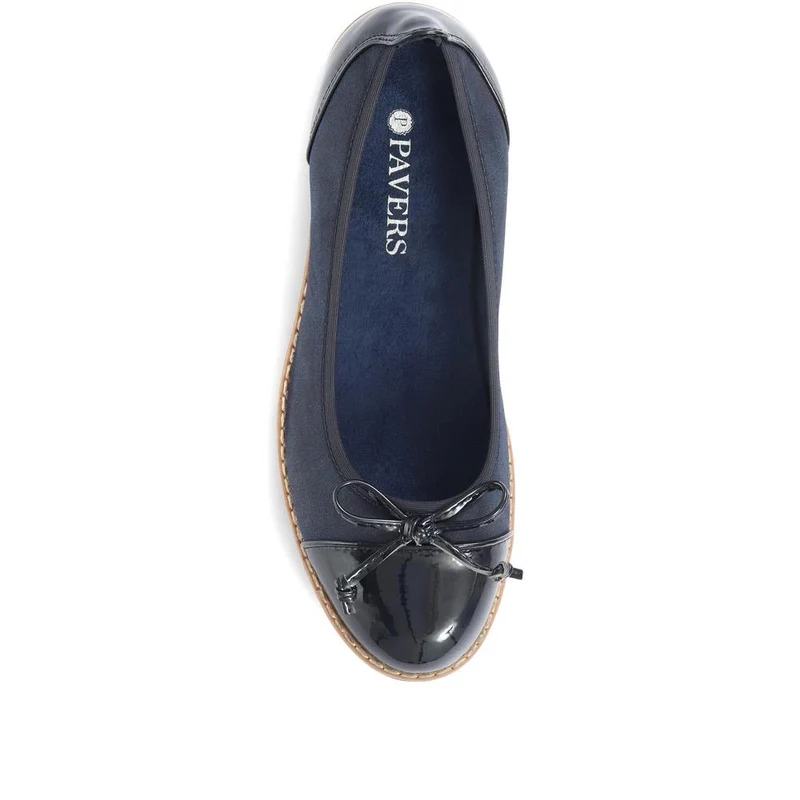 Ballet Pumps - WBINS34113 / 320 399 - Navy-Navy Patent