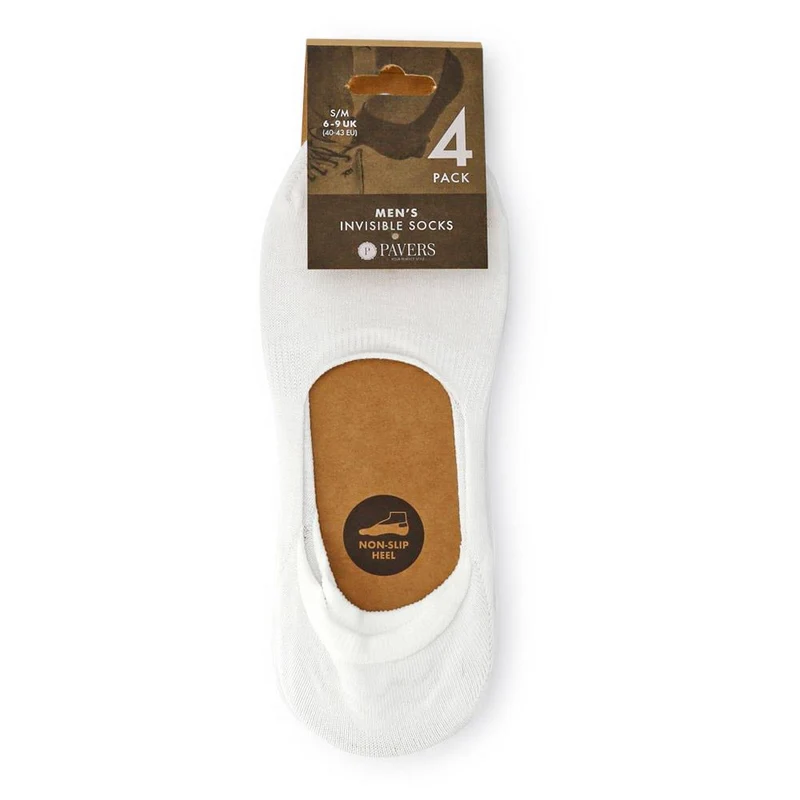 4-Pack Invisible Socks - EKIN37003 / 324 058