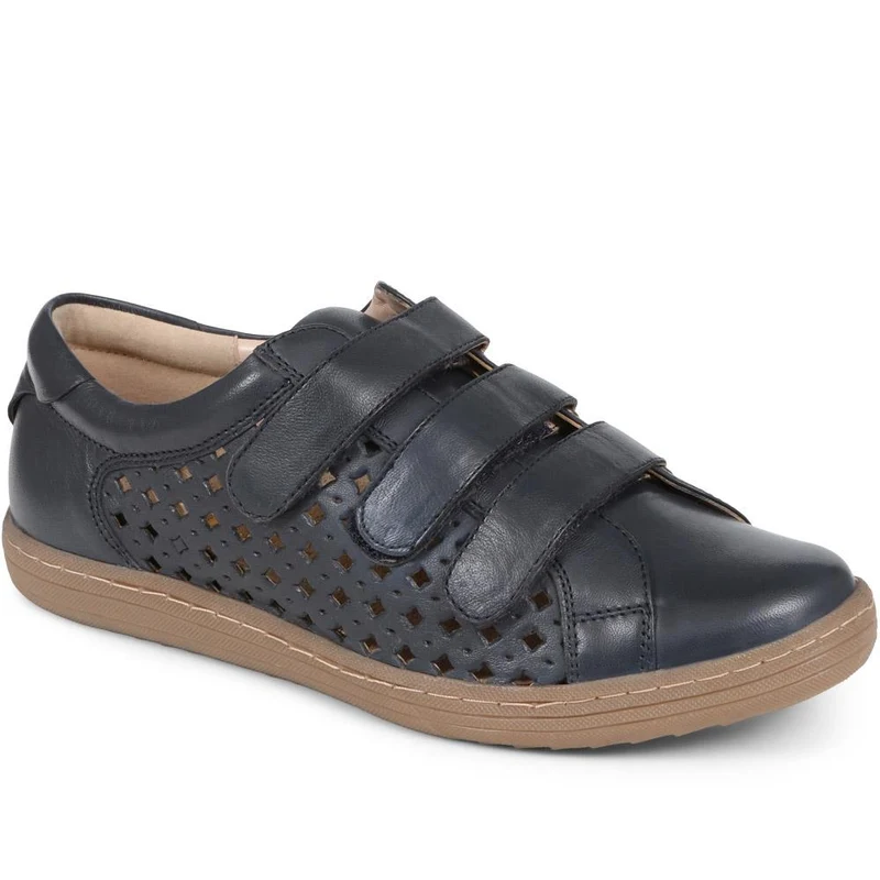 Casual Touch Fasten Shoes - VAN37515 / 323 980 - Navy