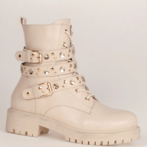 Zanni & Co – Damen – Stiefeletten – Neutral