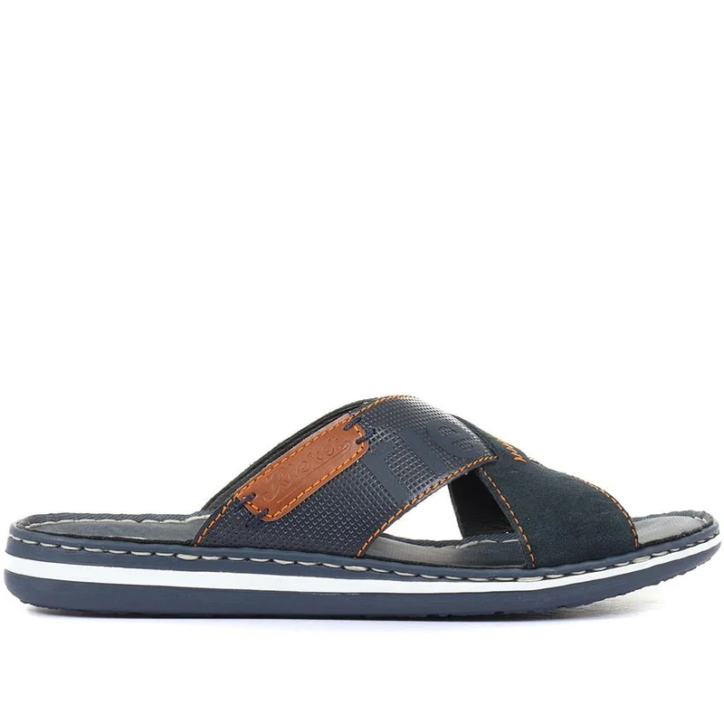 Men's Mule Sandals - RKR33503 / 319 703 - Navy