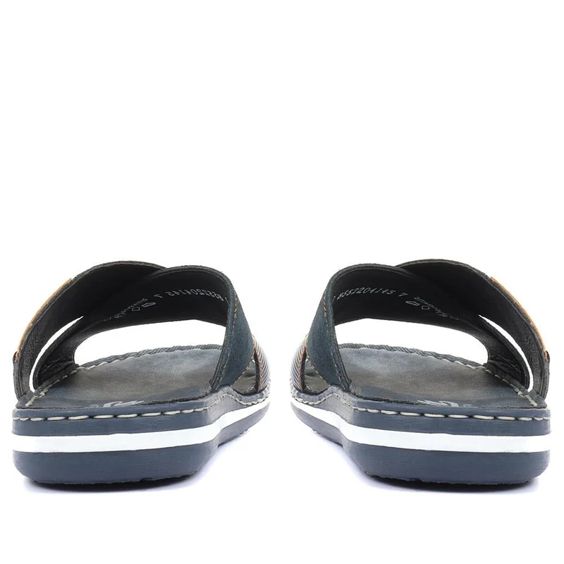 Men's Mule Sandals - RKR33503 / 319 703 - Navy