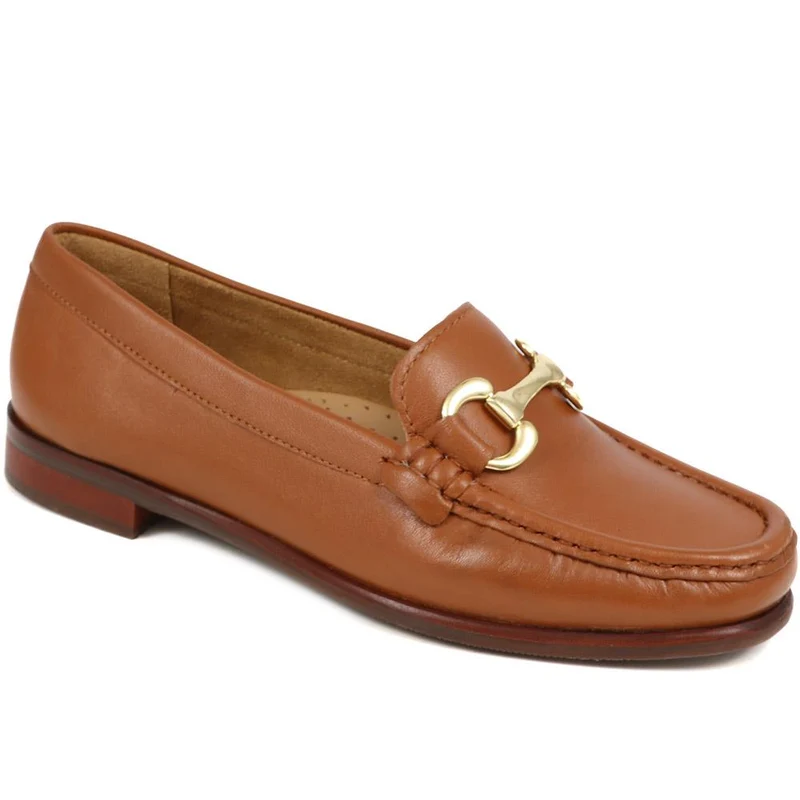 Leather Snaffle Loafers - NAP38021 / 325 129