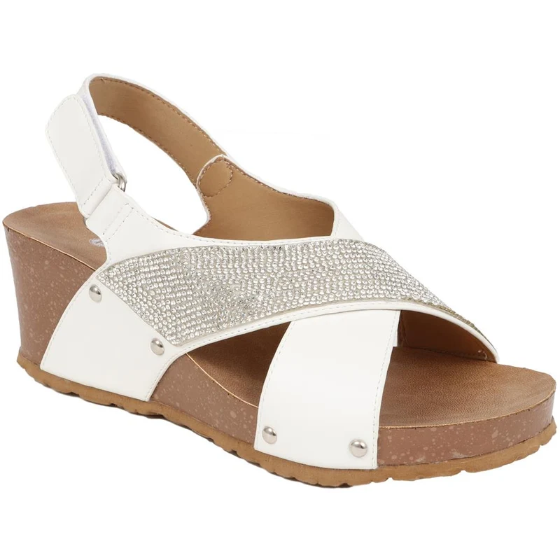 Wedge Sandals - BELBAIZH29028 / 315 399 - White