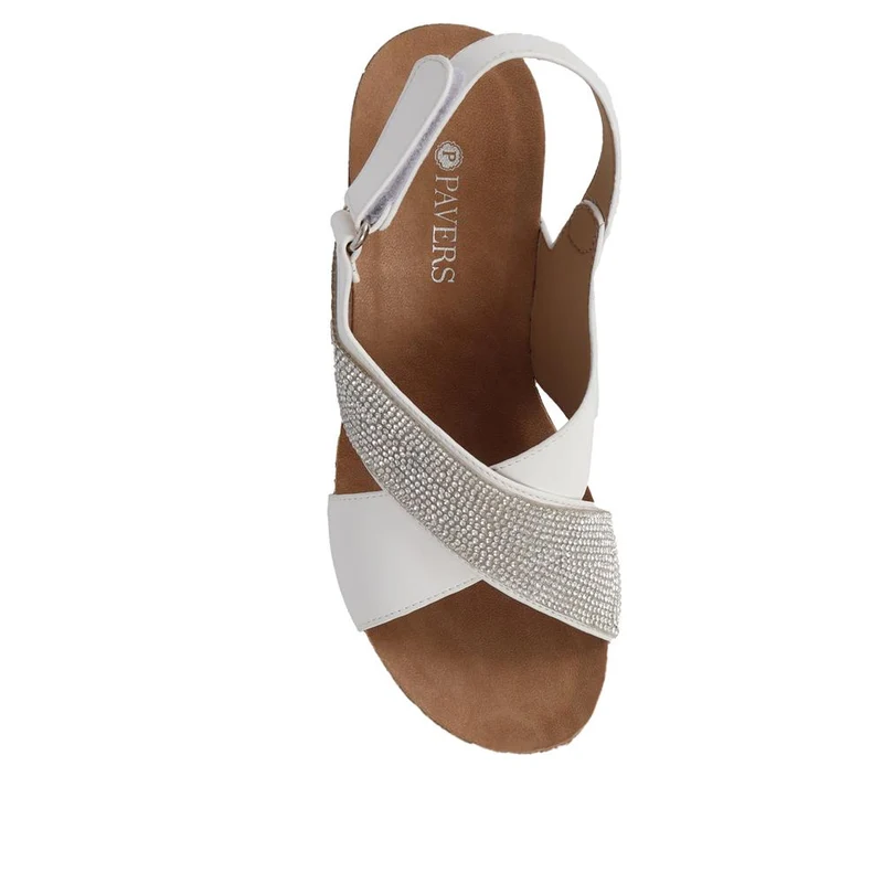 Wedge Sandals - BELBAIZH29028 / 315 399 - White