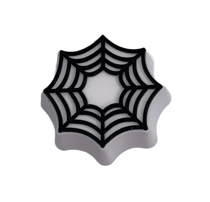 Crocs Jibbitz Gruseliger Halloween-Spinnennetz-Anhänger