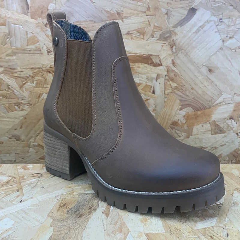 Oak & Hyde Kensington Damen Chelsea Stiefelette - Cognac