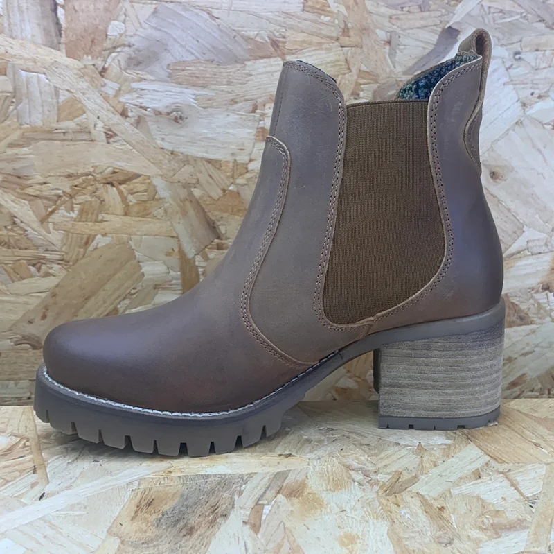 Oak & Hyde Kensington Damen Chelsea Stiefelette - Cognac