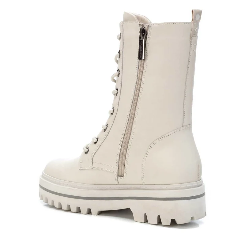 Carmela Modischer Damenstiefel aus Leder – Ice