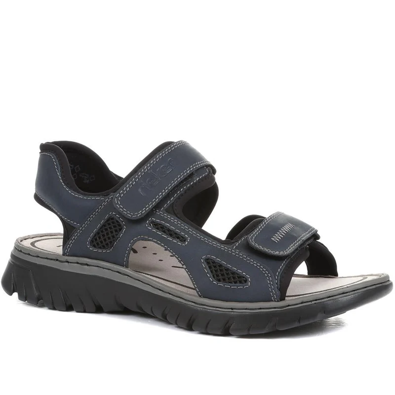 Men's Adjustable Walking Sandals - RKR31587 / 318 773 - Blue