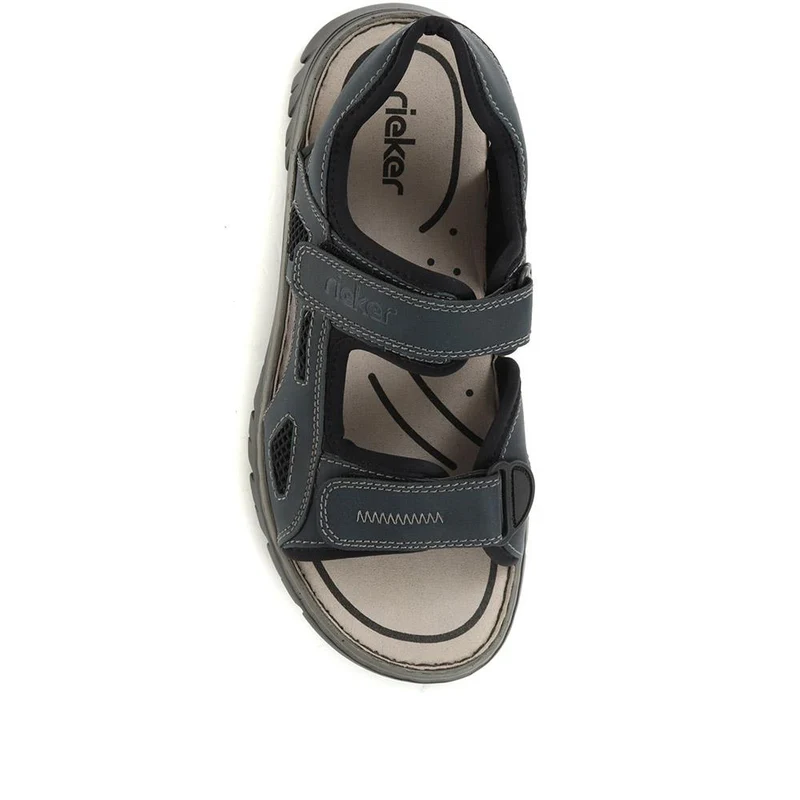 Men's Adjustable Walking Sandals - RKR31587 / 318 773 - Blue