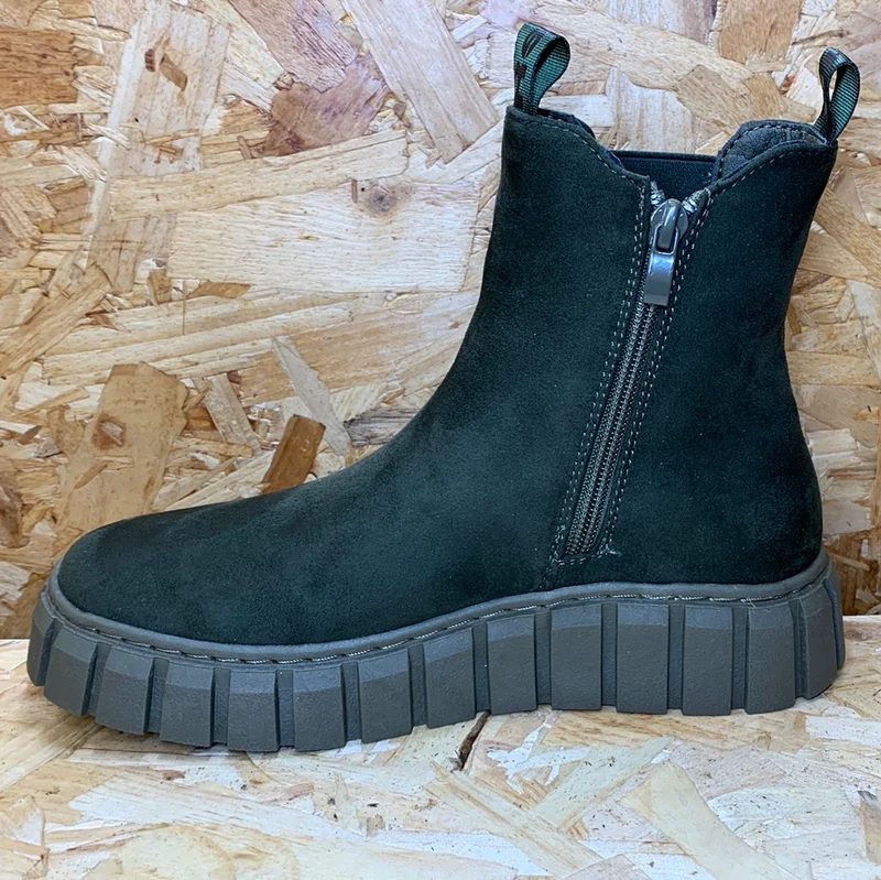 Refresh Damenmode-Stiefelette – Khaki