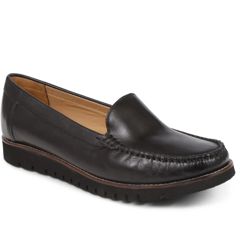 Casual Leather Loafers - NAP38009 / 324 409