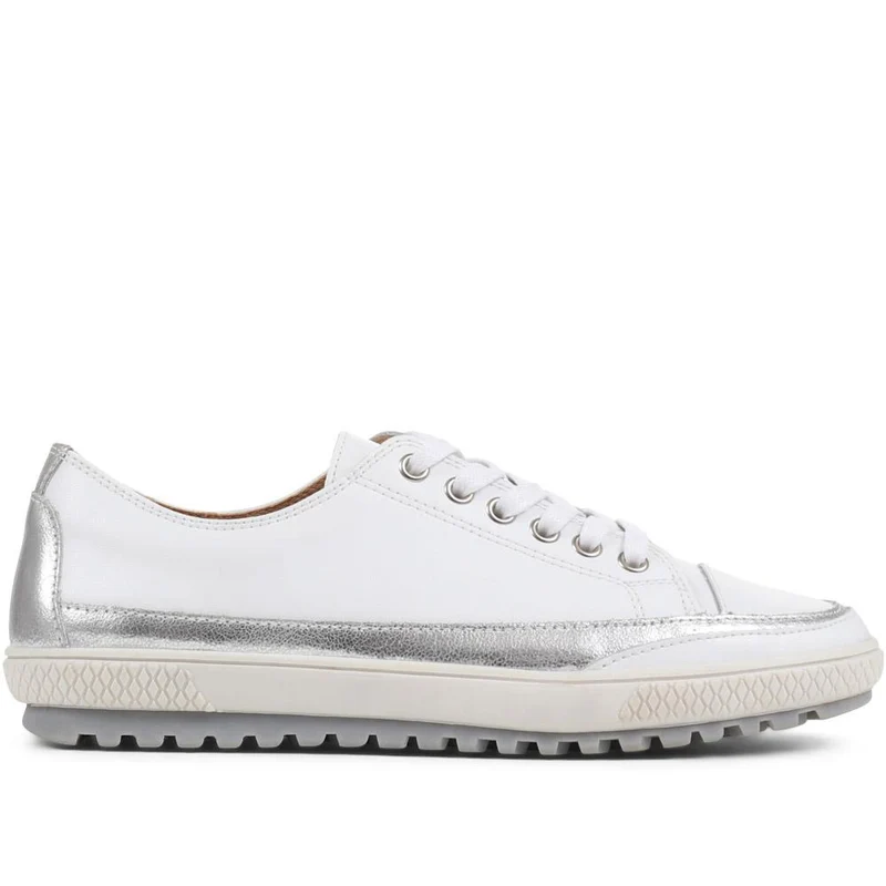 Memory Foam Trainers - BRK37021 / 323 362 - White