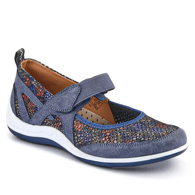 Lightweight Mary-Jane Ladies Trainers - BRK33019 / 319 642