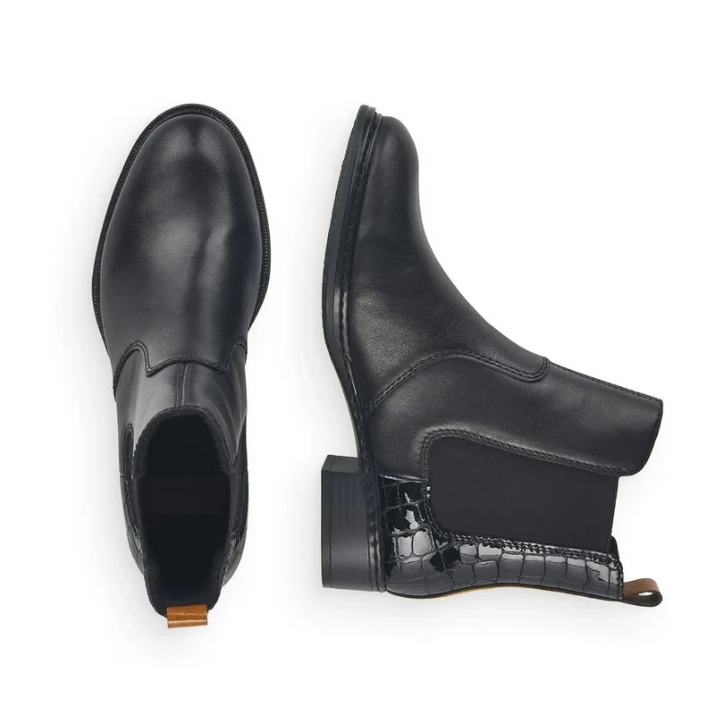 Rieker Damen-Stiefelette - Schwarz