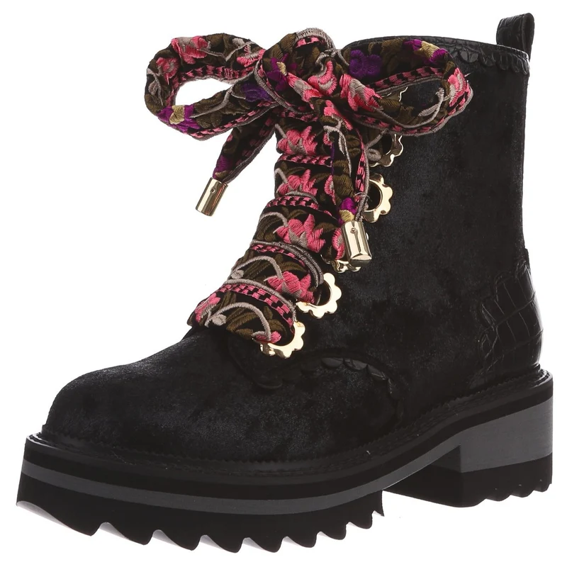 Irregular Choice Damen Morning Stroll Boot – Schwarz