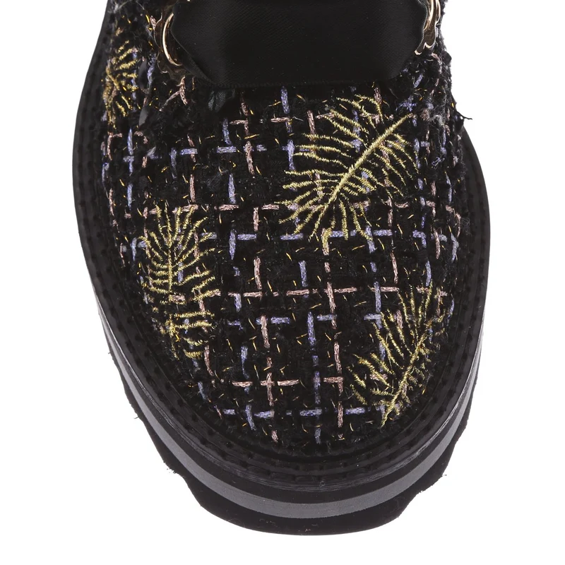 Irregular Choice Jurassic-Sprungstiefel für Damen – Schwarz