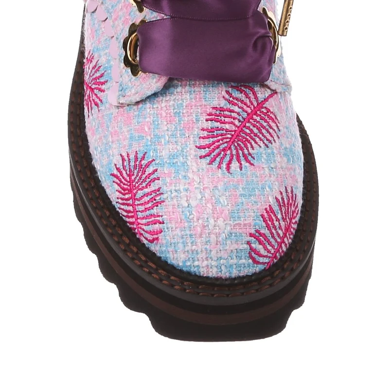 Irregular Choice Damen Jurassic Jump Boot – Rosa