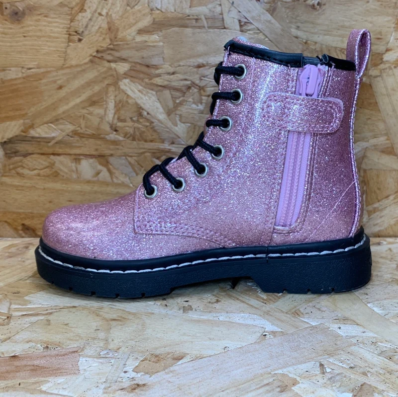 Lelli Kelly Emma-Stiefelette für Kinder – Rosa Glitzer