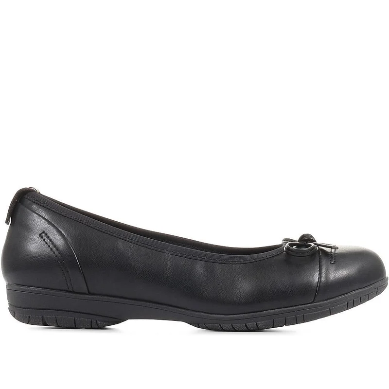 Flat Ballet Shoes - JANSP29009 / 314 145 - Black