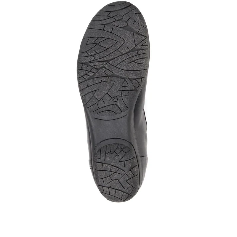 Flat Ballet Shoes - JANSP29009 / 314 145 - Black
