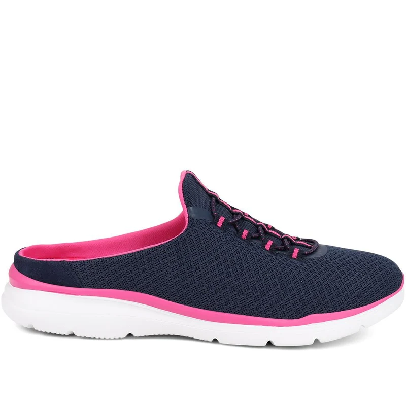 Slip-On Trainers - BRK37049 / 323 601 - Navy-Pink