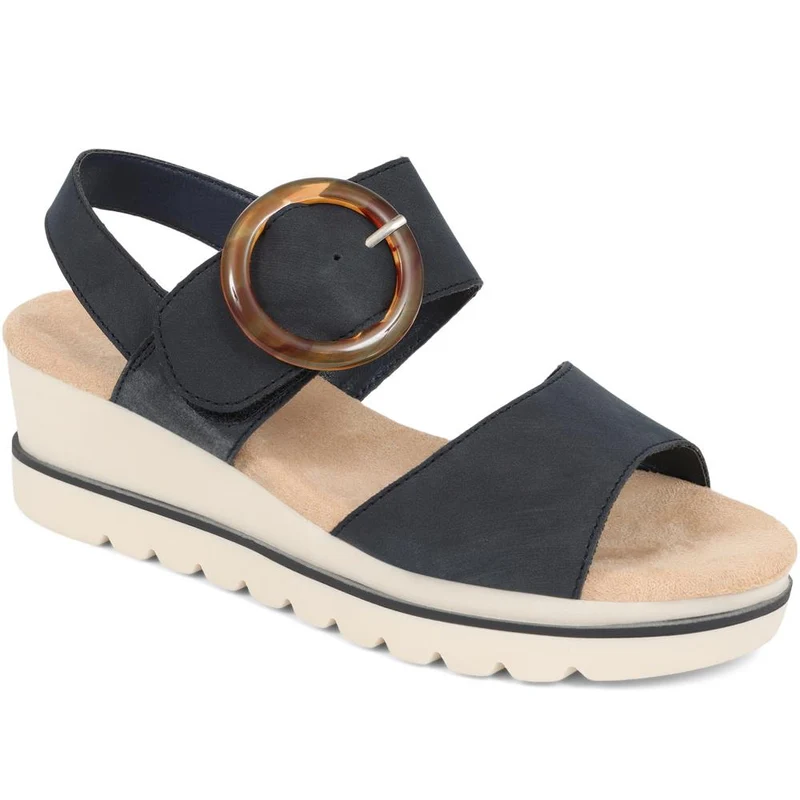 Touch-Fasten Platform Sandals - WBINS39031 / 325 231