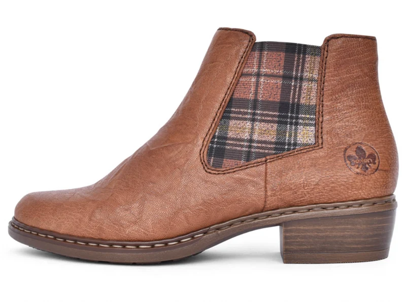 Rieker Damen-Stiefelette – Hellbraun