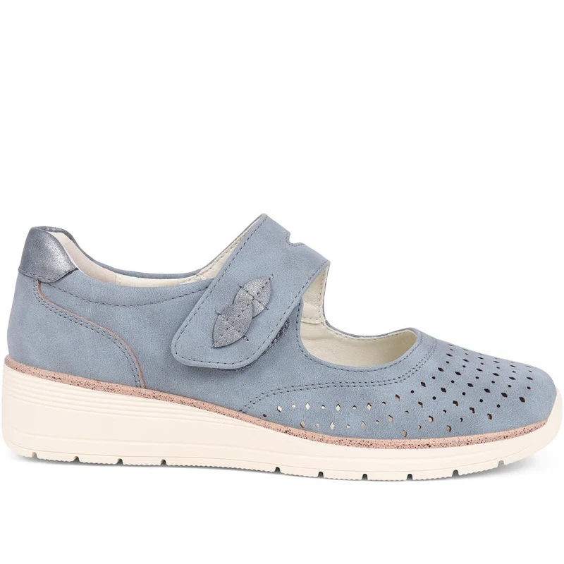 Touch-Fastening Mary Janes - SANYI39003 / 325 473 - Blue