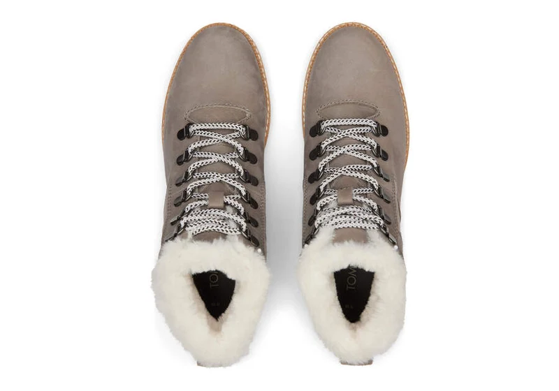 TOMS Mojave-Stiefel für Damen – Zementgrau