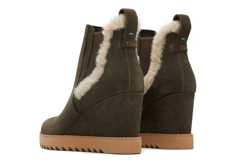 TOMS Maddie-Stiefel für Damen – Tarmac Olive