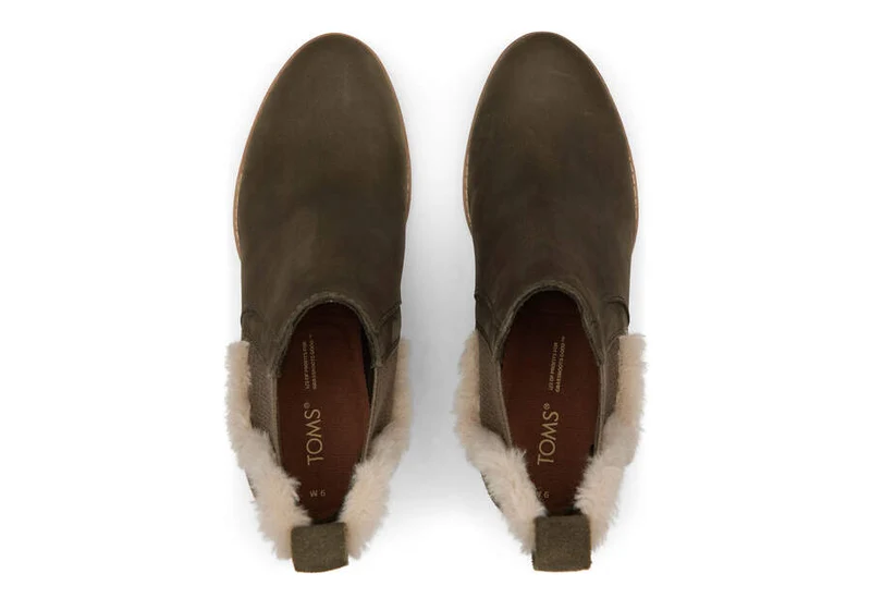 TOMS Maddie-Stiefel für Damen – Tarmac Olive
