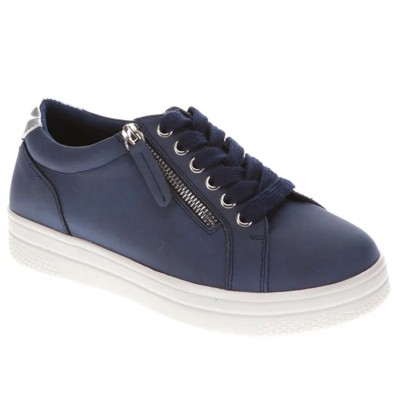 Extra Wide Chunky Trainers - ITALIA / 326 313 - Navy