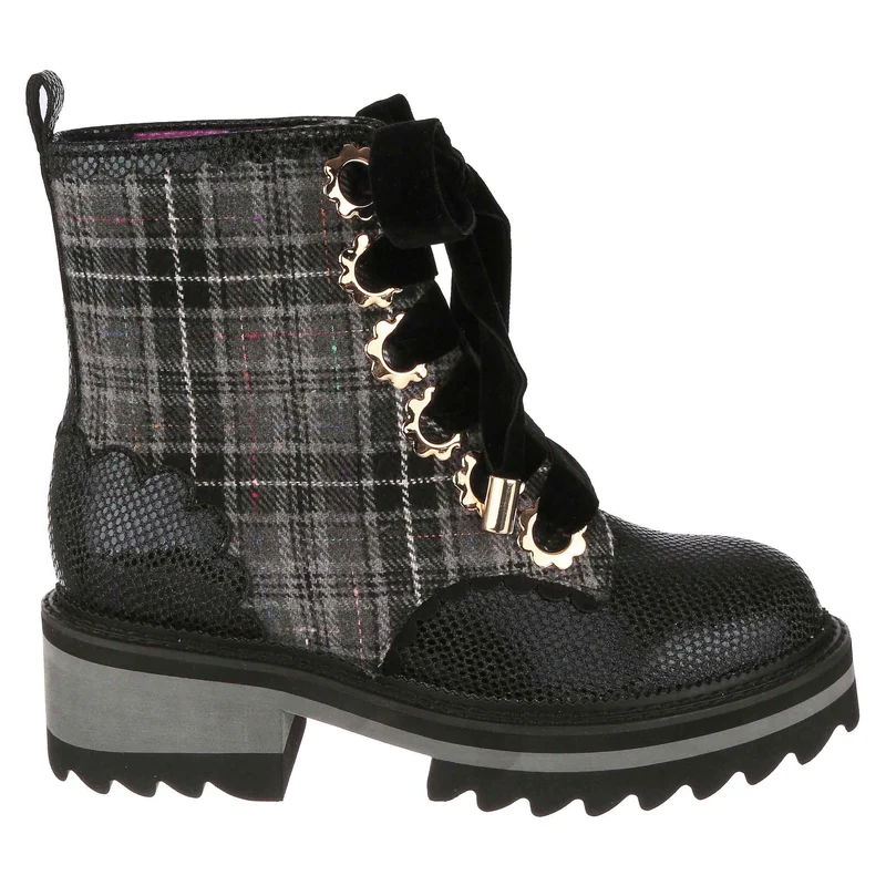 Irregular Choice Damen Morning Stroll Stiefel – Schwarz