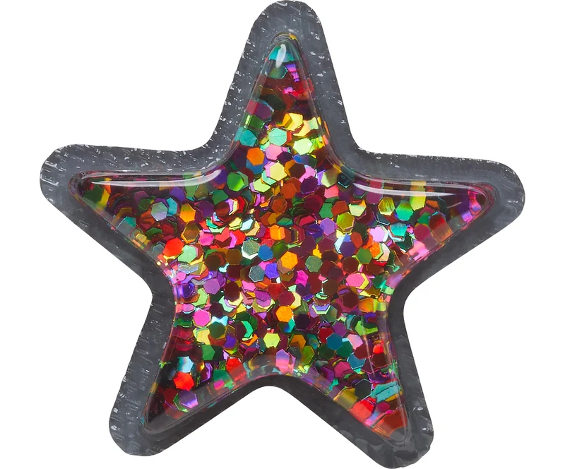 Crocs Jibbitz Love is Love Glitzer-Stern-Charm