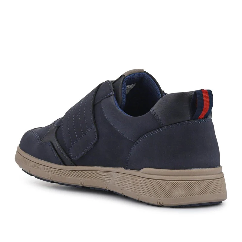 Wide-Fit Touch-Fasten Comfort Shoes - GANG41014 / 327 577 - Navy