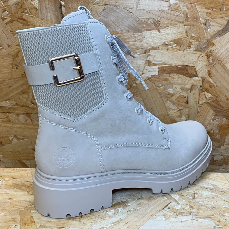 Rieker Modischer Damenstiefel – Beige