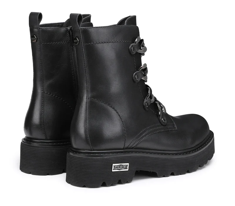 Cult Damen Slash 3489 Lederstiefel - Schwarz