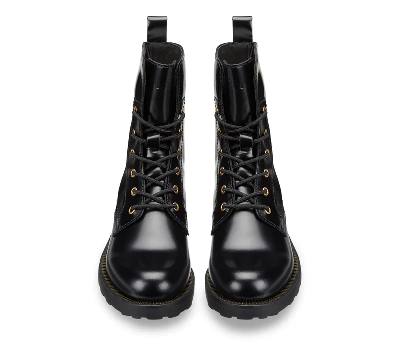 Cult Damen Zeppelin 472 Lederstiefel - Schwarz