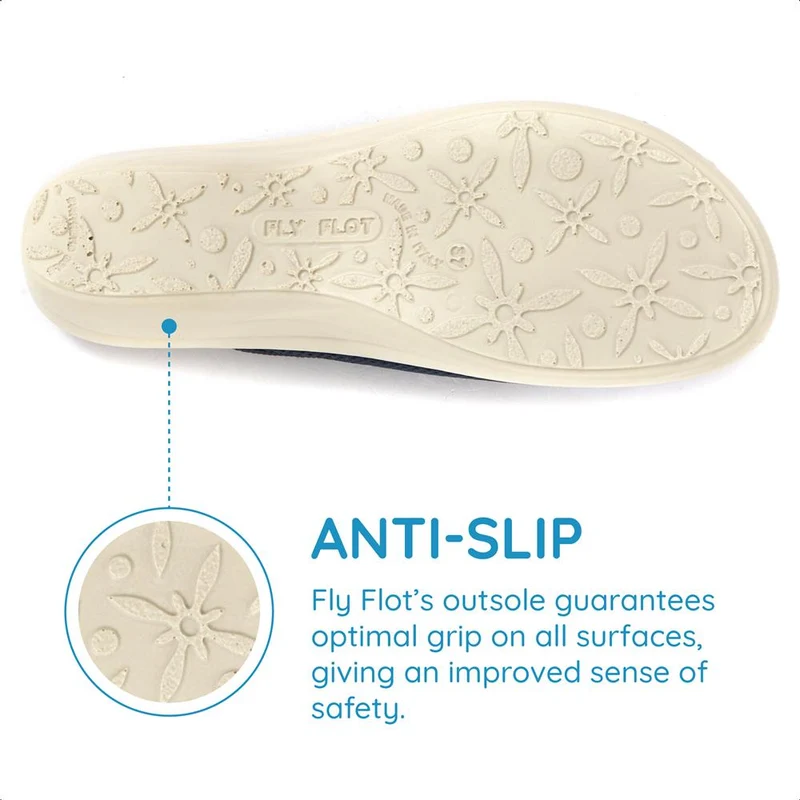 Fly Flot Anatomic Mule Sandals - FLY27046 / 312 281 - Blue