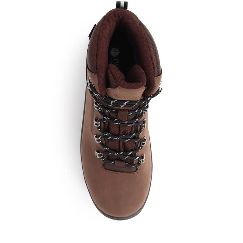 Lace-Up Walking Boots - SUNCH40005 / 325 727 - Brown