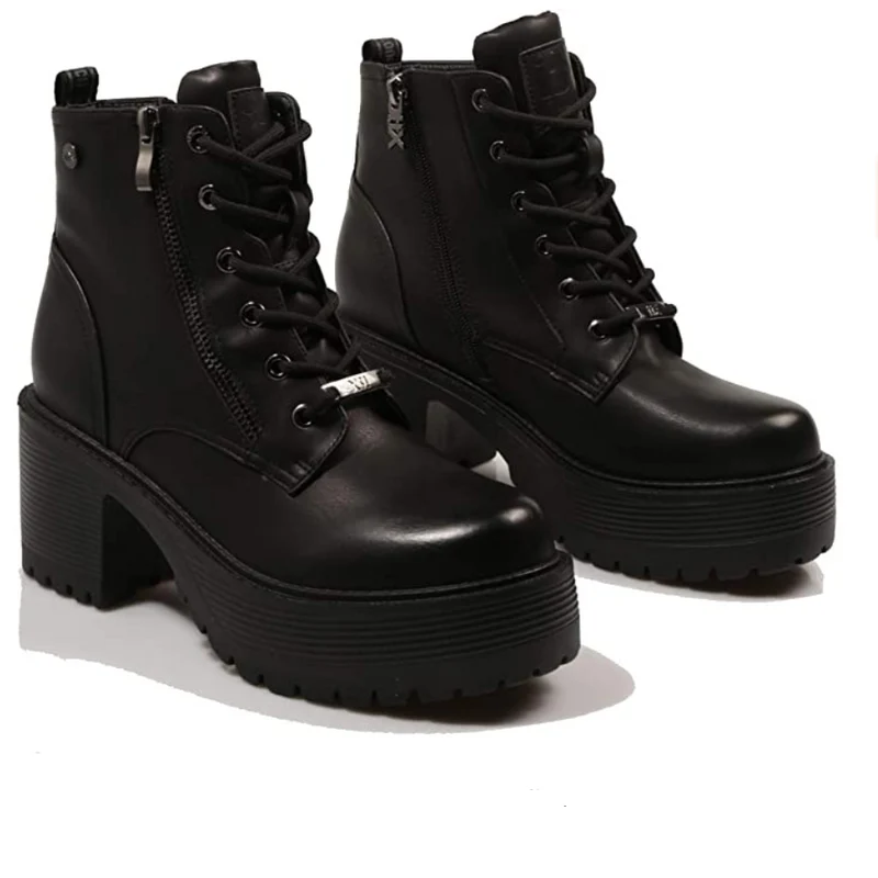 XTI - 44695 – Damen-Stiefelette – Schwarz