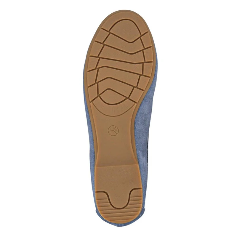 Short-Heeled Casual Pumps - JANSP41001 / 326 782 - Blue