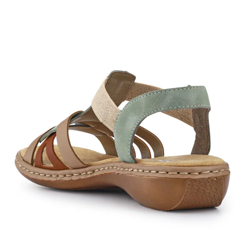 Slingback Sandals - RKR39532 / 325 028 - Green