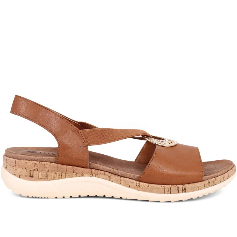 Slip-On Sandals - BAIZH39057 / 325 156 - Tan