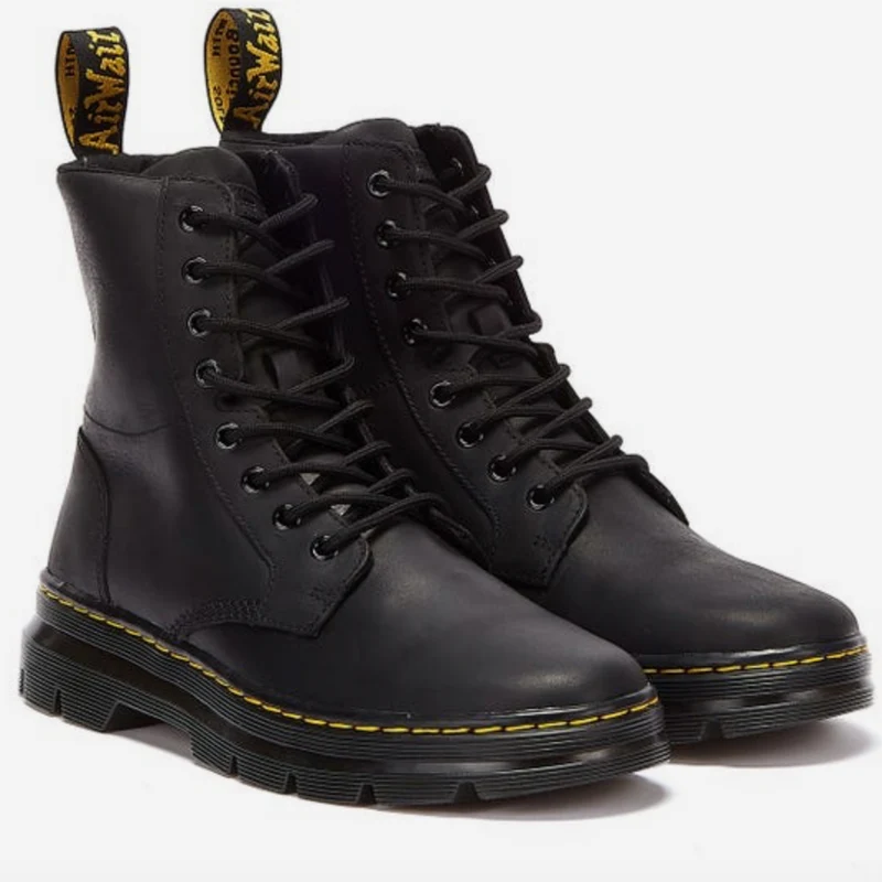 Dr Martens – Combs Wyoming Lederstiefel – Schwarz