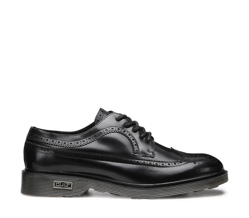 Cult Herren Ozzy 414 Lederschuh – Schwarz