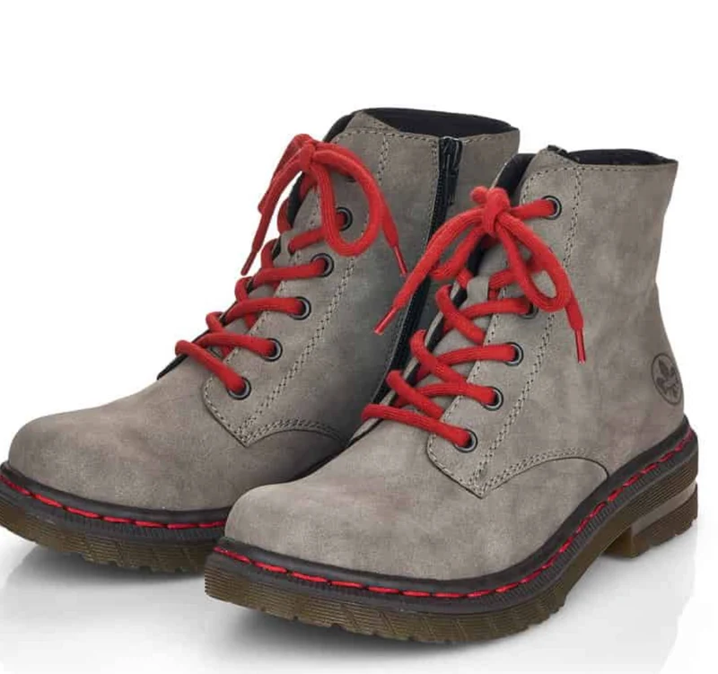 Rieker Damenmode-Stiefelette - Grau